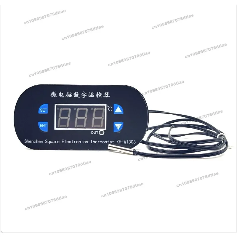 For XH-W1308 Microcomputer Digital Thermostat 12V/220V Temperature Control Module Refrigeration and Heating Switch Temperature