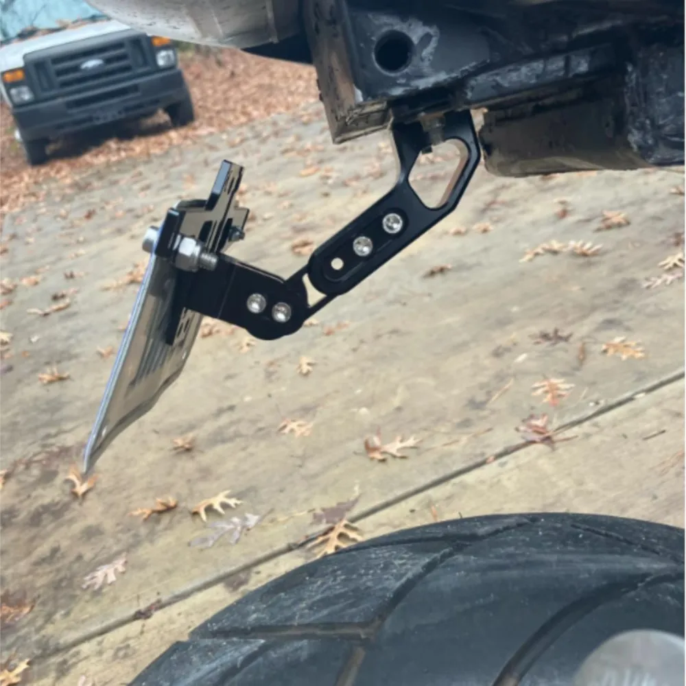 

For Kawasaki Z750 Z800 Z1000SX Z650 RS Z400 Motorcycle License Plate Bracket Licence Registration Holder Motorcycle Accessories