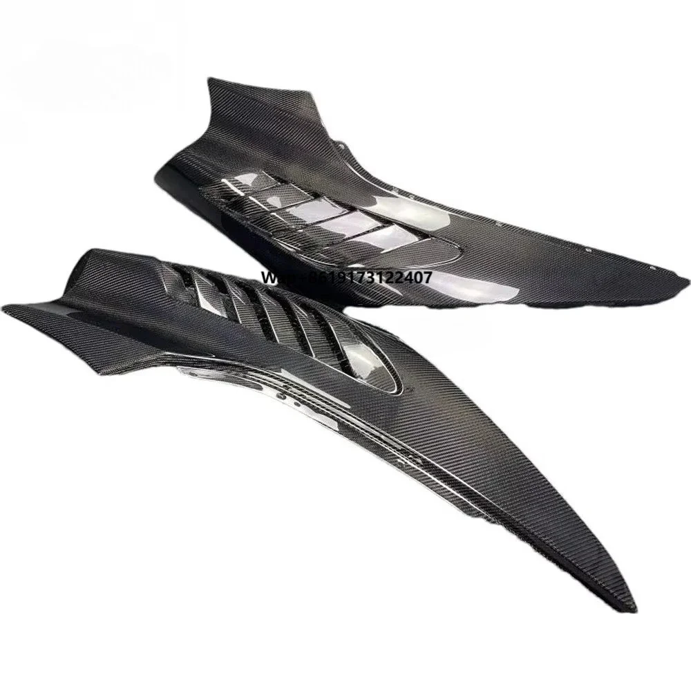 

Carbon Fiber car front Air vent for 720s Spider Carbon Fiber Vents V Style Car