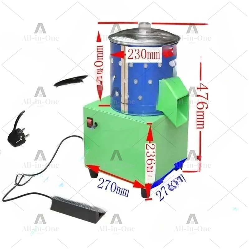 Small Feather Removal Machine for Quail Sparrow Bird Poultry Chicken Duck Goose Home Use