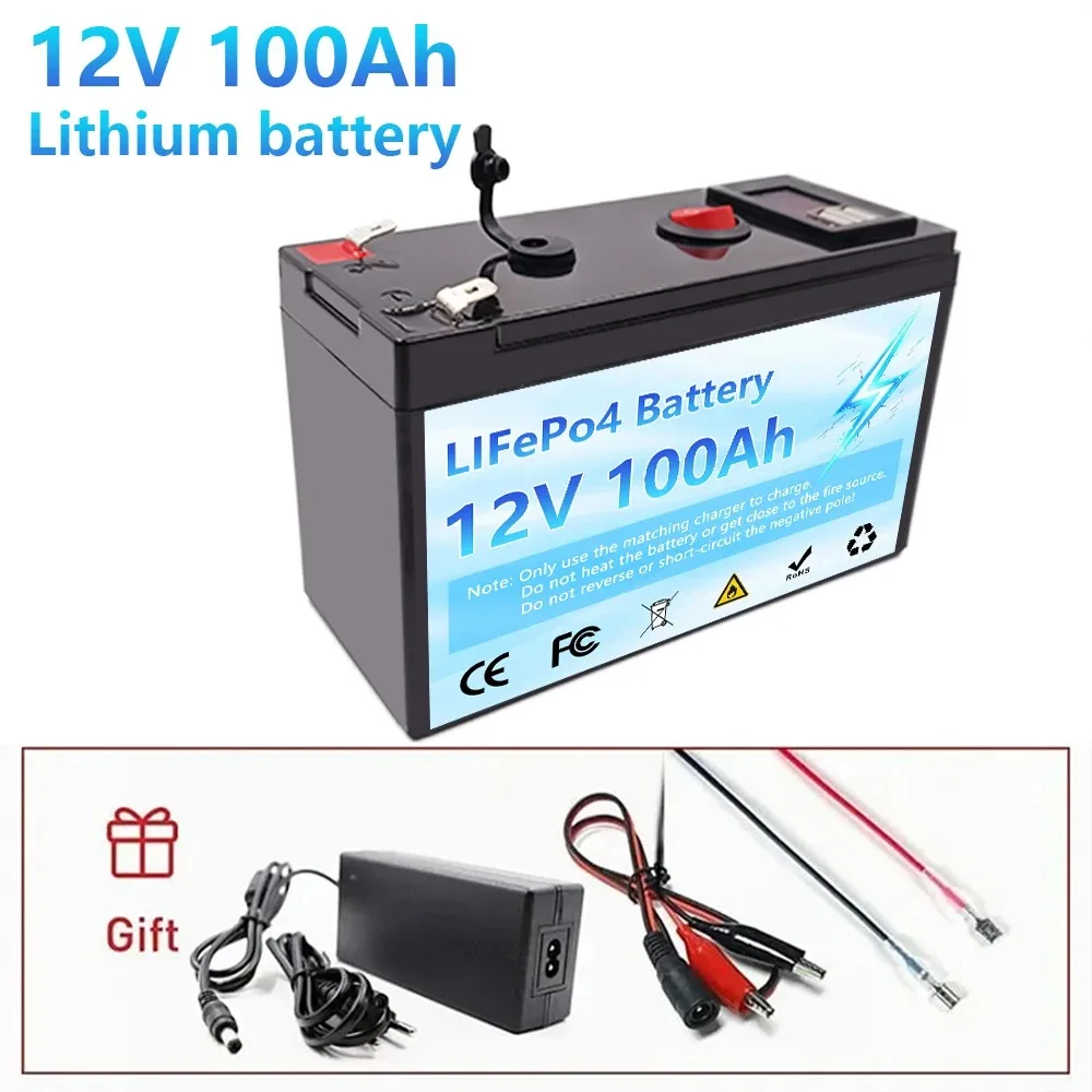 

High Quality 12V 150AH Lithium Battery with Built-in BMS fit for Home Storage RV Off-Grid System Solar Power System Marine