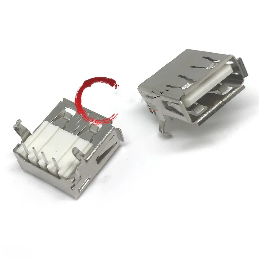 

Гнездо USB2.0 TYPE-A Гнездо типа 90 градусов CU01SAH0S00