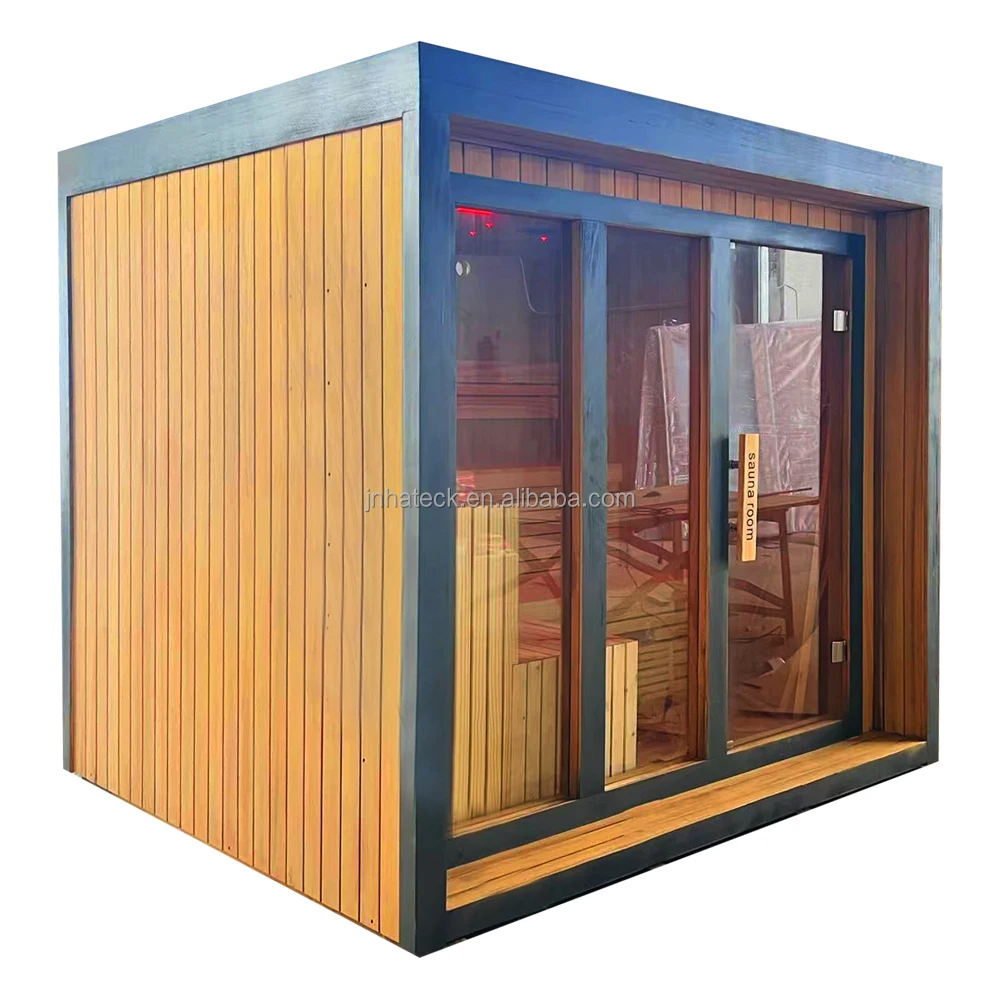 Spa Wellness Luxury - Sauna de Madeira Sólida, Personalizada em