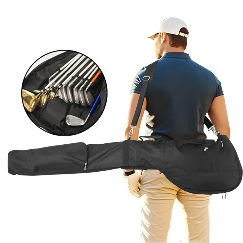 training-practice-waterproof-golf-sunday-bag-adjustable-strap-convenient-golf-club-bag-nylon-foldable-golf-carry-bag-travel-case