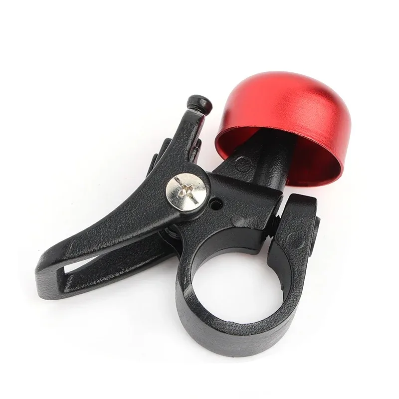 Anillo de bocina de campana para patinete eléctrico Xiaomi Mi 3 PRO M365 1S, montura de liberación rápida, cuerpo entero, tapa roja de aleación de aluminio