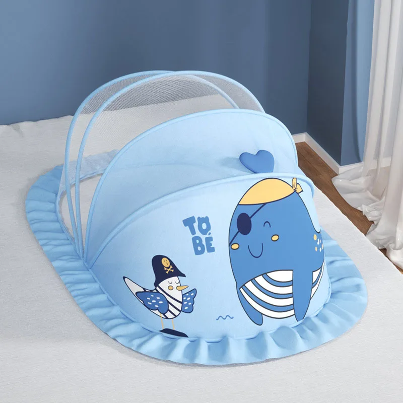 

Kid Baby Bed For Newborn Protection Mosquito Net Portable Bassinet Baby Foldable Breathable Infant Sleeping Basket