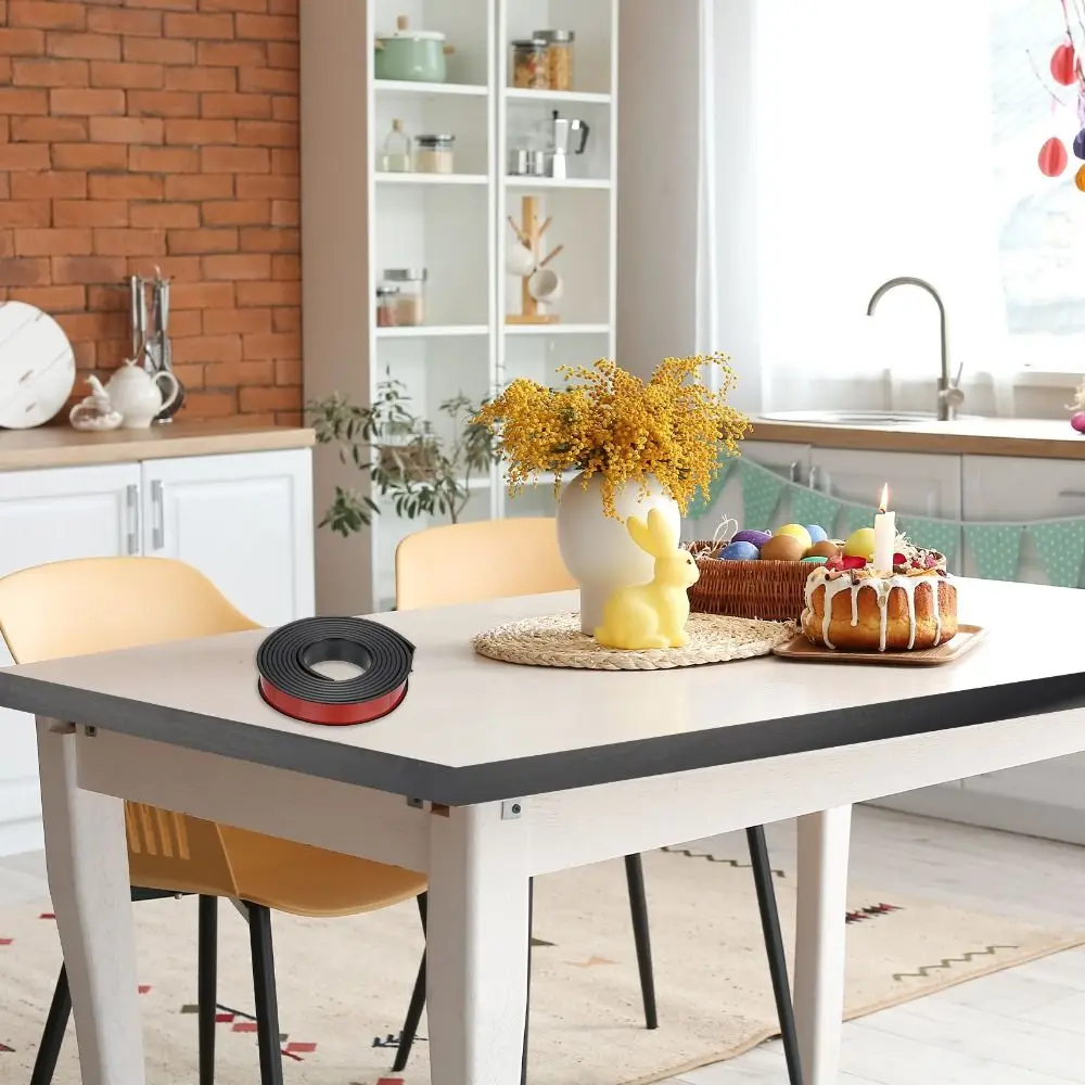 

Beautiful Appearance Self Adhesive U-shaped Edge Banding Fixation TPE Sealing Tape Sealing 9mm Edge Banding Strip Home Decor