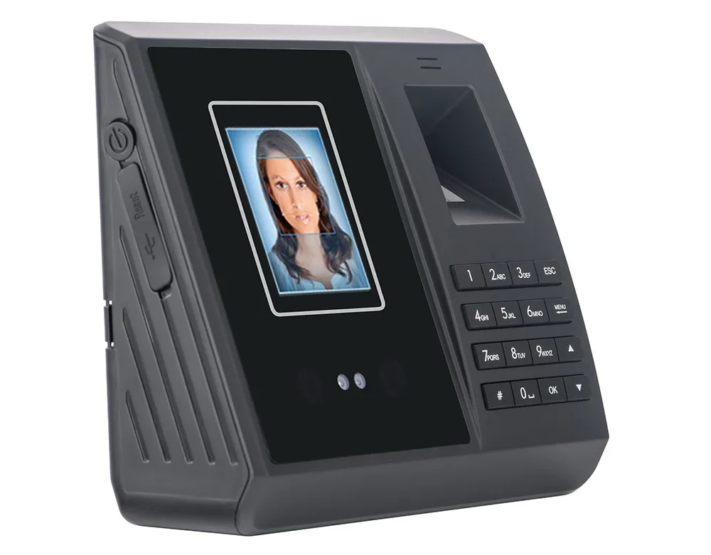 Office Security System Biometric Face Recognition Time Attendance Machine with Simple Access Control