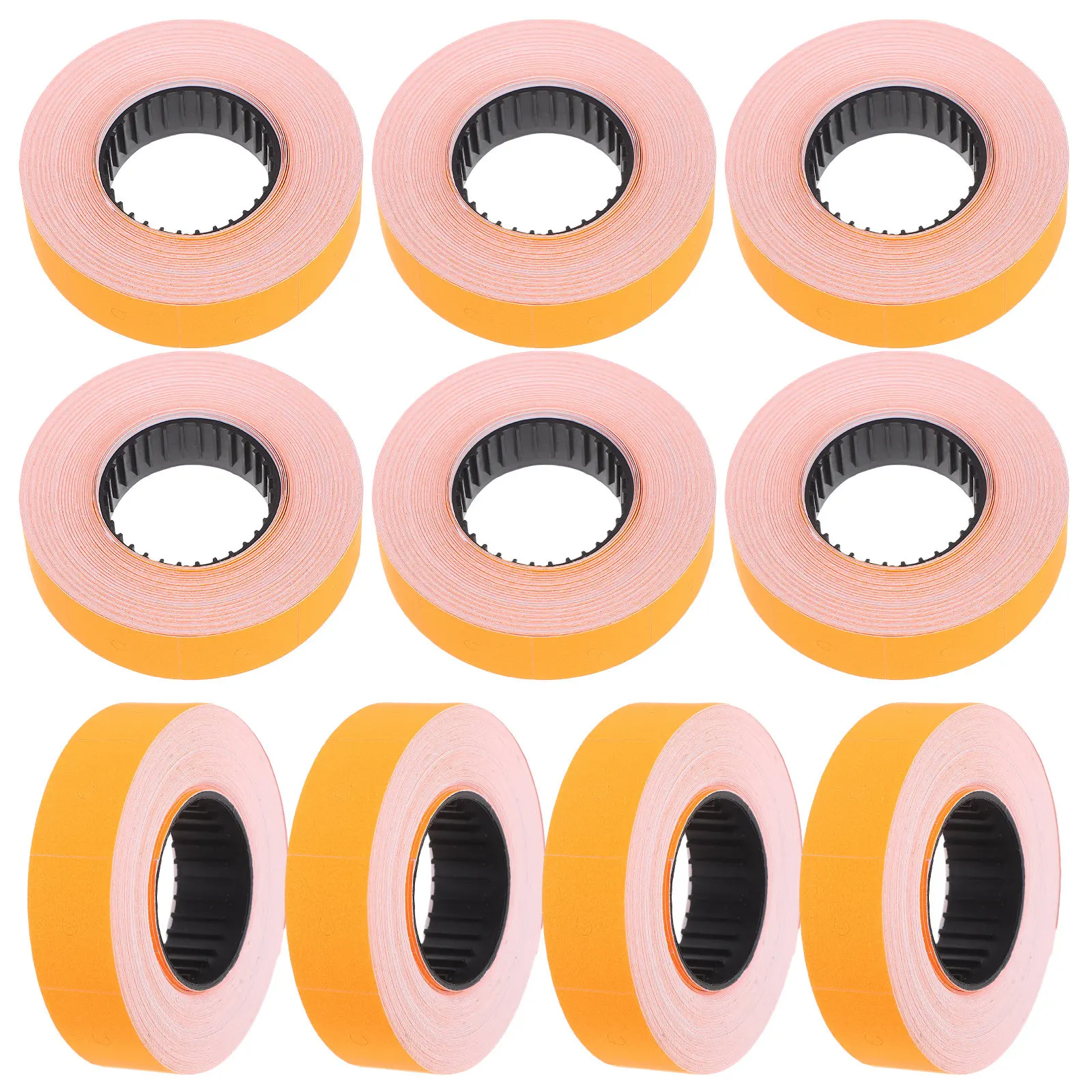 

10 Rolls -6600 Price Marker Labeler Paper Roll Price Labels Sticker Paper for Retail Pricing Tags Label Accessories