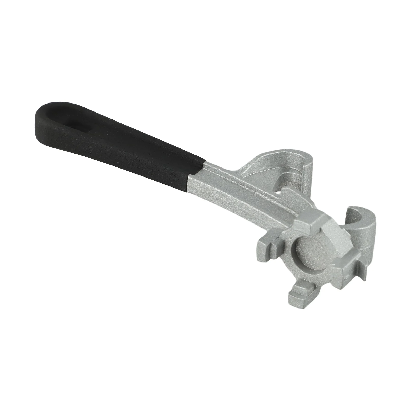 

Can Opening Tool Bung Wrench Convenient Tool Aluminum Material Double-Head Design Easy To Carry Ergonomic Design For Water Cans