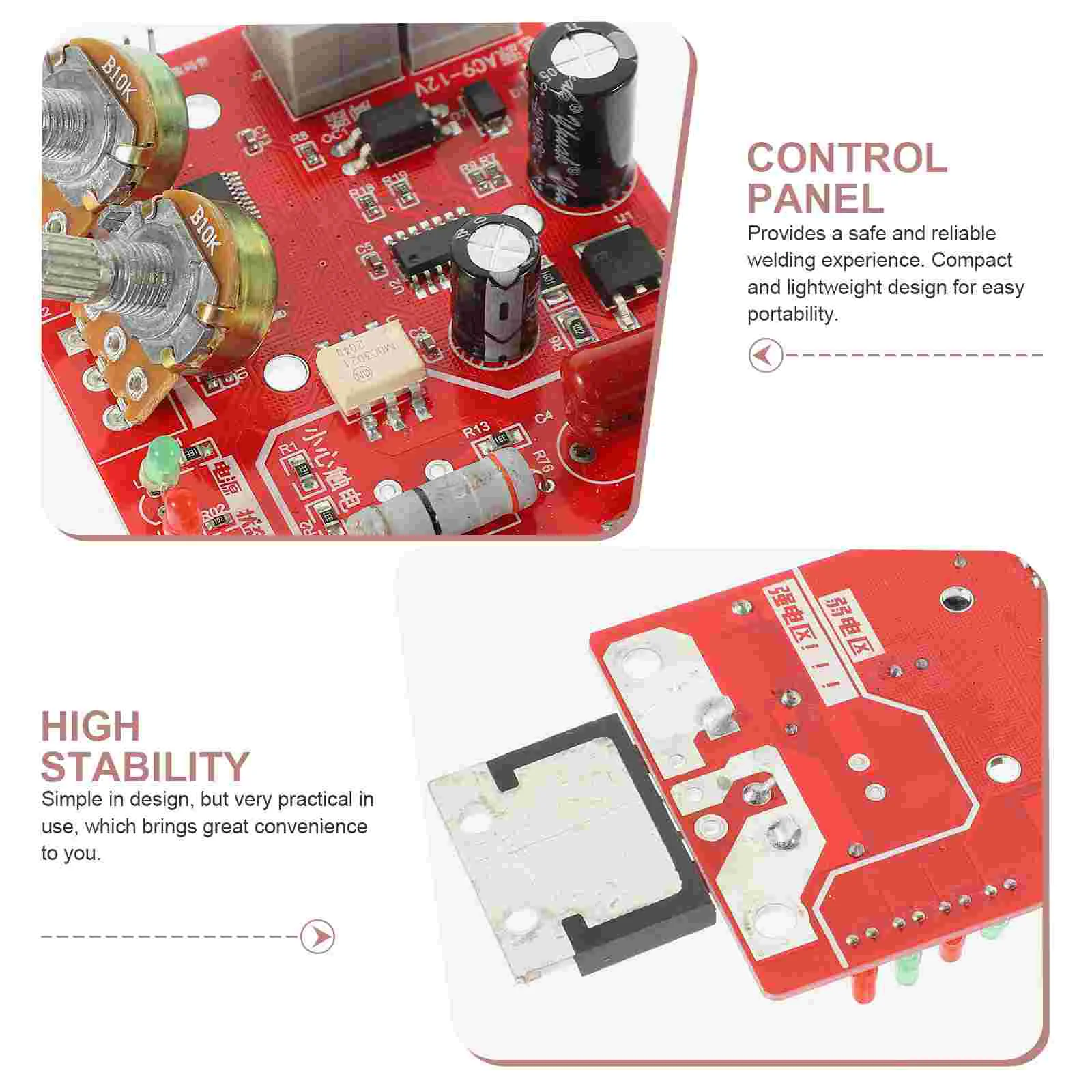 Voltage Cutoff Controller DIY Spot Welder Time Current Panel Board Digital Display