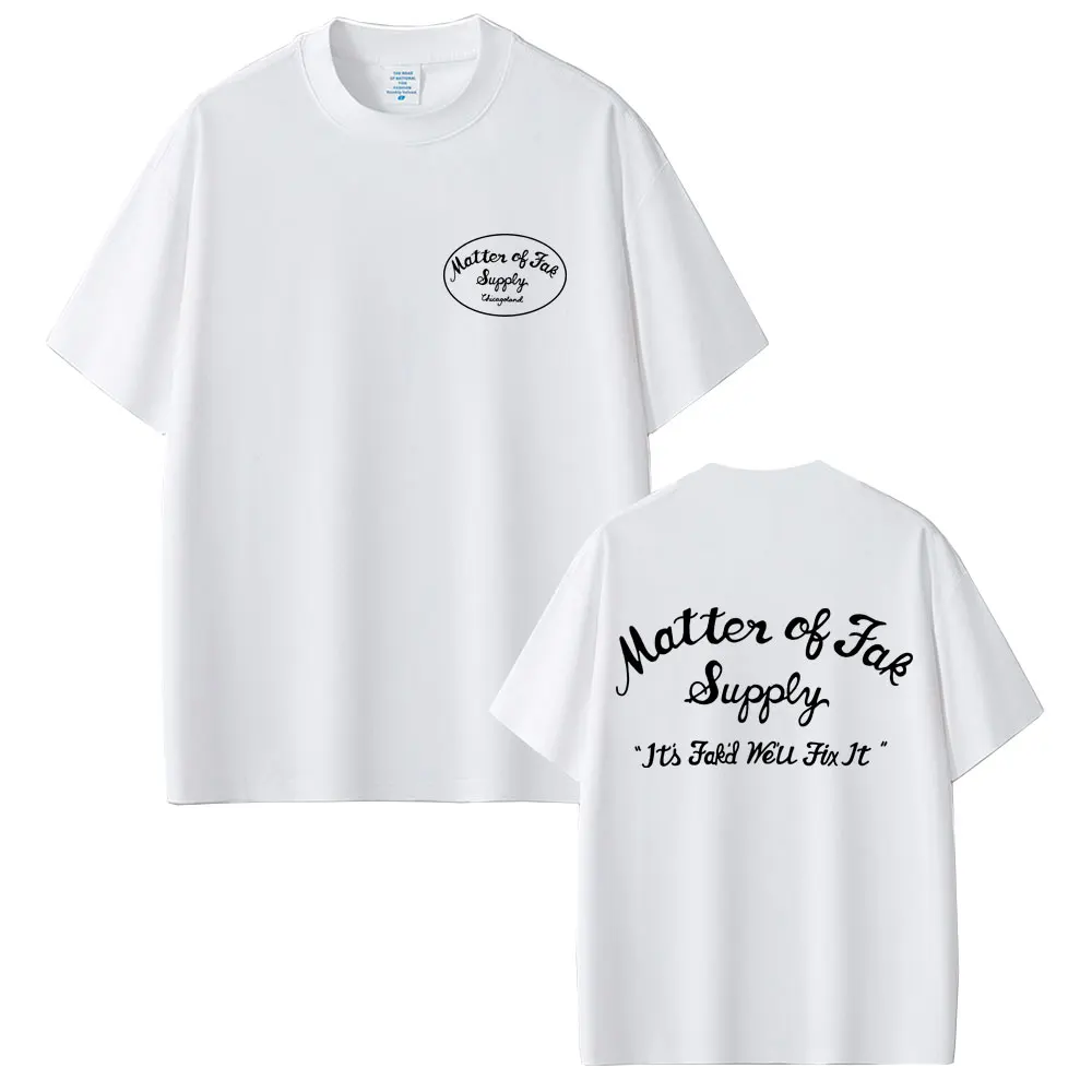 Matter of Fak The Bear TV Show Jeremy Allen T Shirt The Original Beef of Chicagoland T-shirt Men Women Casual Cotton T-shirts