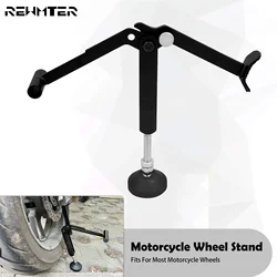 Universal Motorcycle Wheel Stand Labor Saving Wheel Side Support Lifter Metal Swingarm Lift Frame For Harley For Honda For BMW