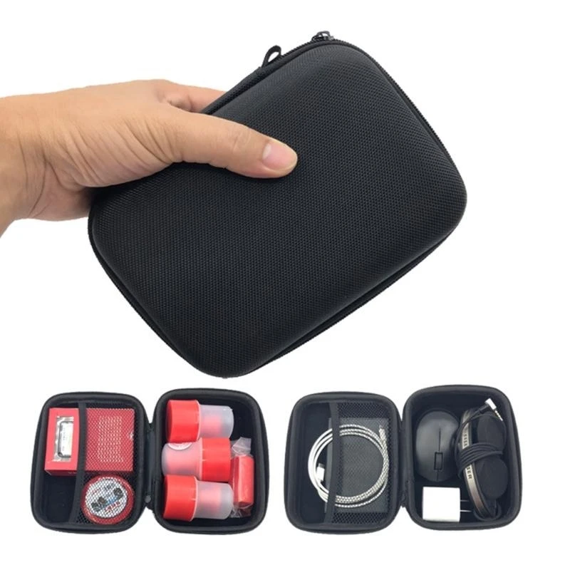 Protective Case Travel Holder EVA Case Bag for Laptop Power Adapter Shockproof and Dustproof Storage Bags