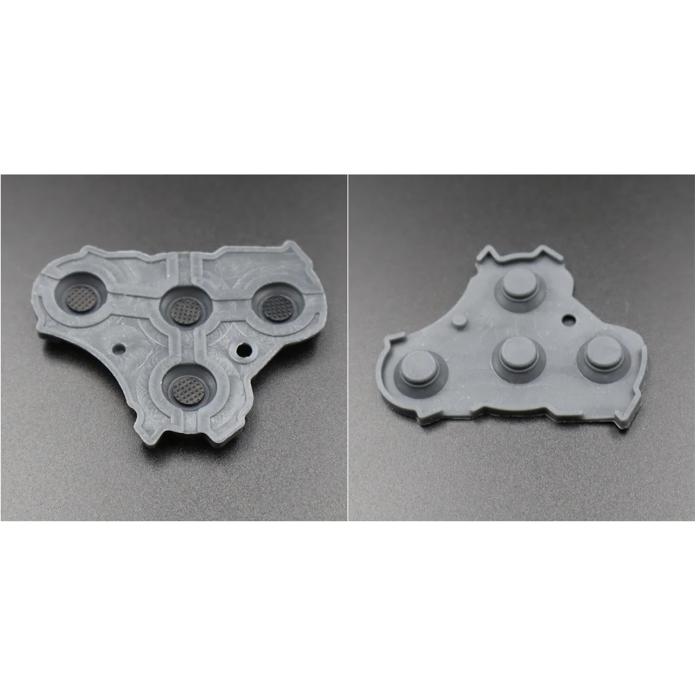 1 ชุดยางซิลิโคนปุ่มกาวนําไฟฟ้าปุ่ม Pad ปุ่ม D-Pad สําหรับ NGC เกม gamepad controller