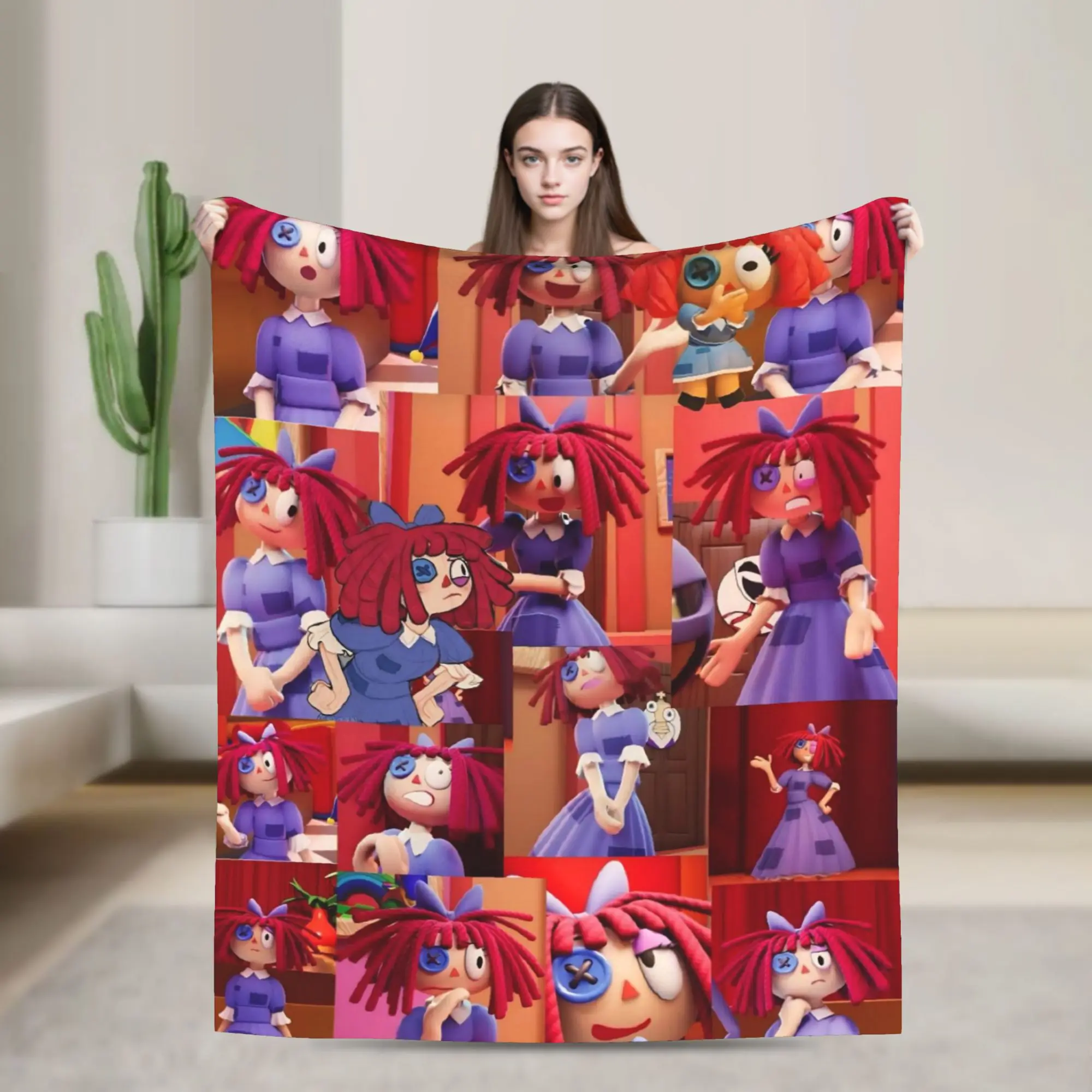 Ragathas Knitted Blankets Flannel A-Amazings D-Digitals C-Circuse Lightweight Thin Throw Blankets for Bedding Couch Bed Rug