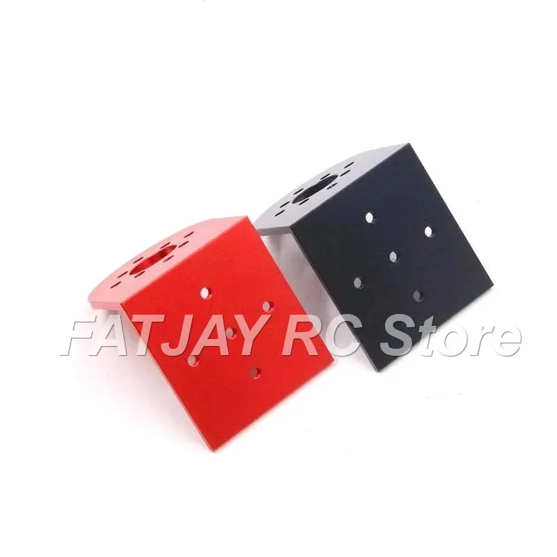 FATJAY 5055/5060/4082 L-Motor Mount | Gas-to-E Conversion Metal Alloy RC Boat Car Brushless Accessory