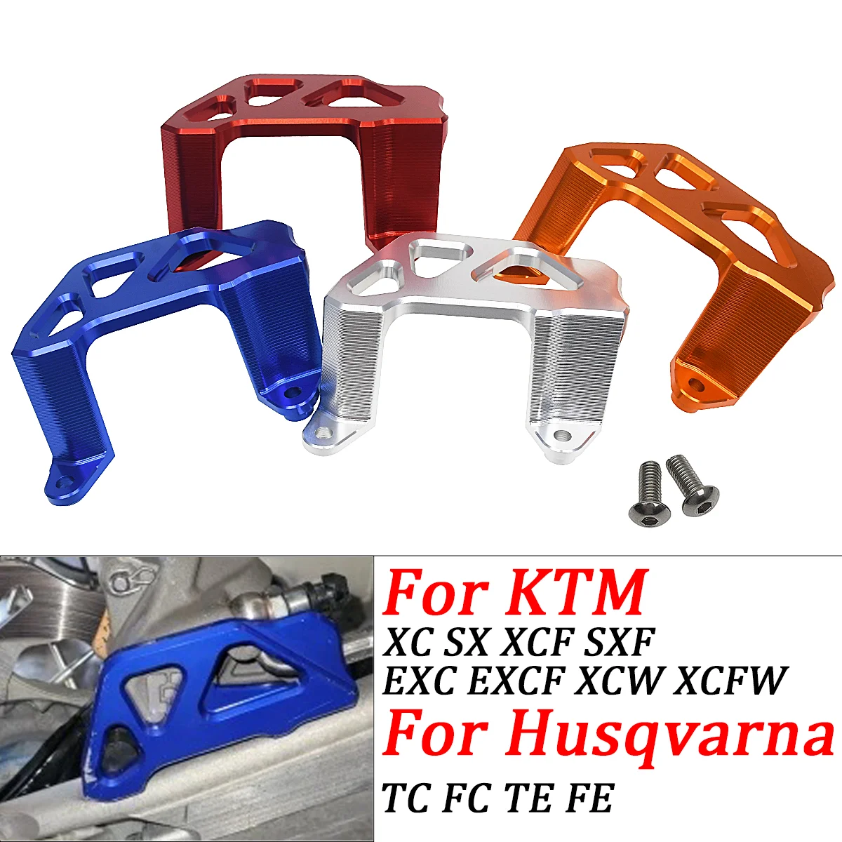 

Motorcycle CNC Rear Brake Disc Cover Brake Calipers Protector For KTM XC XCF XCW XCFW EXC EXCF SX SXF 125 250 300 350 400 450