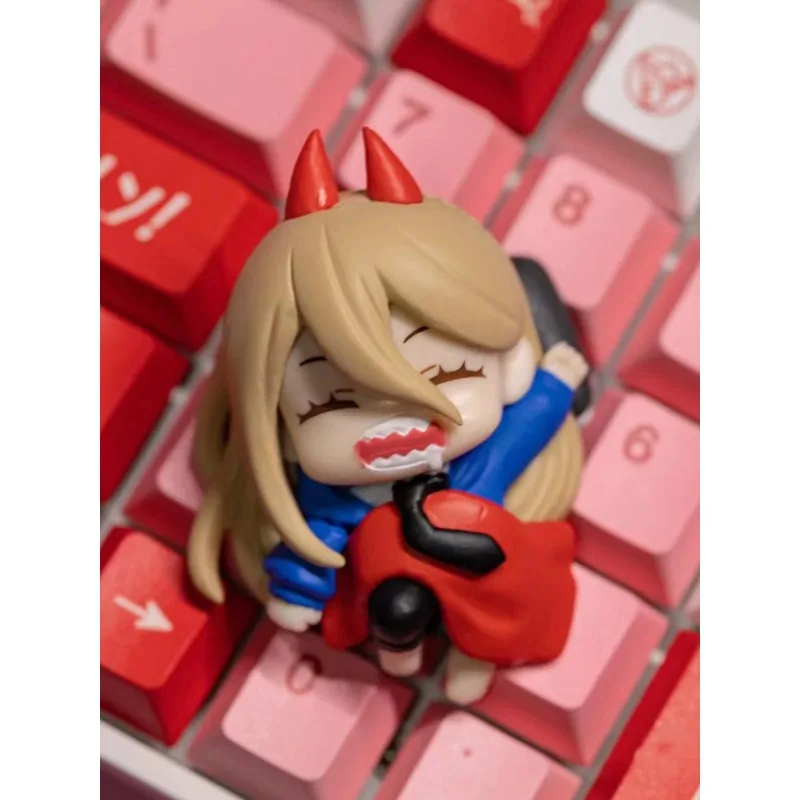 Anime Chainsaw Man Figure Cute Pochita Power Aki Denji Makima Model Dolls Set Desk Decor Cospaly Doujin Collection Gifts