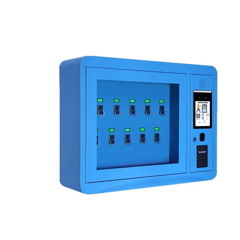 خزانة المفاتيح الذكية للتعرف على الوجه، خزانة تخزين بطاقة التمرير، خزانة تخزين بصمة الإصبع وكلمة المرور، صندوق ذكي