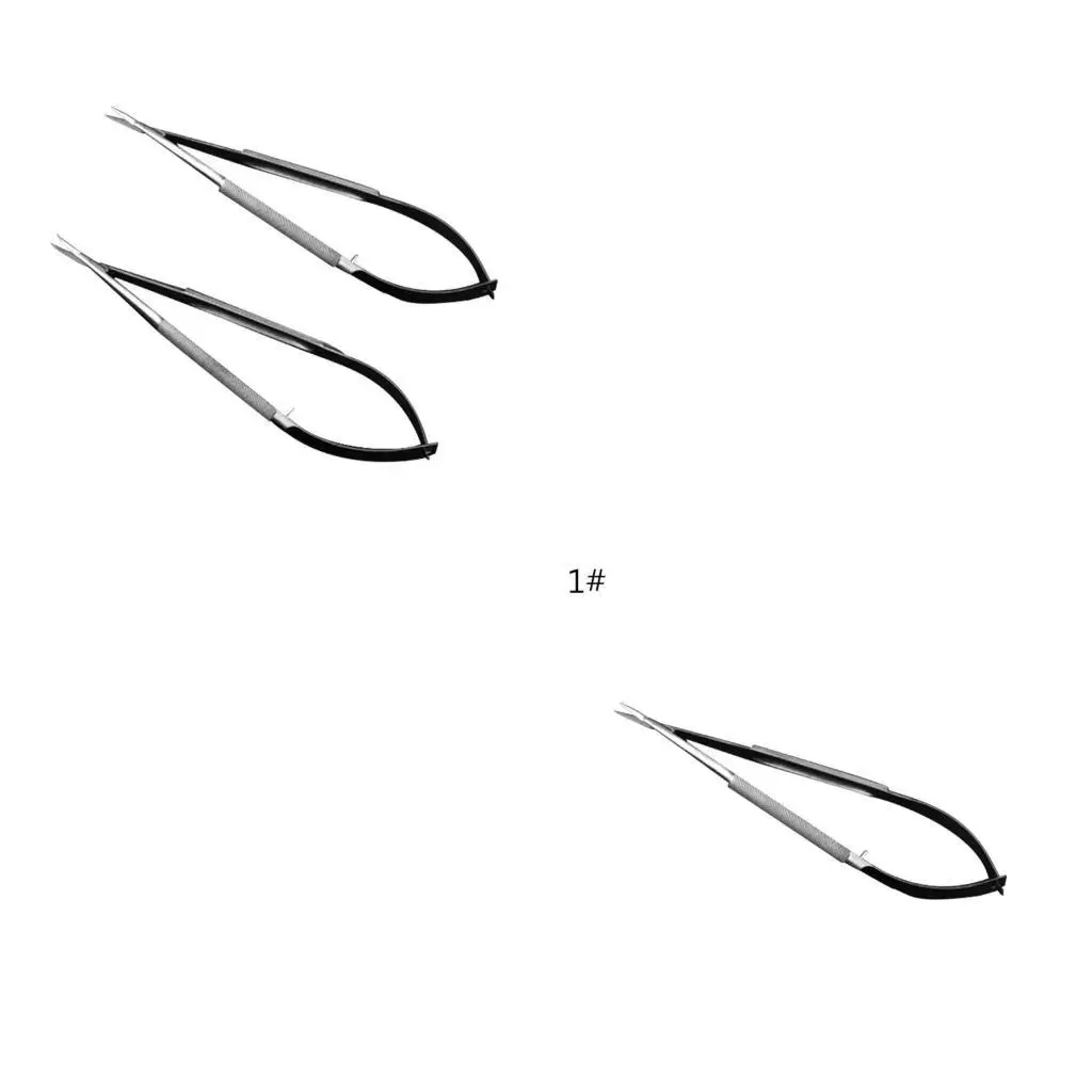 652F Upgraded Micro Scissors Inner Barrier Cut Stainless Steel Scissors for Indsutry