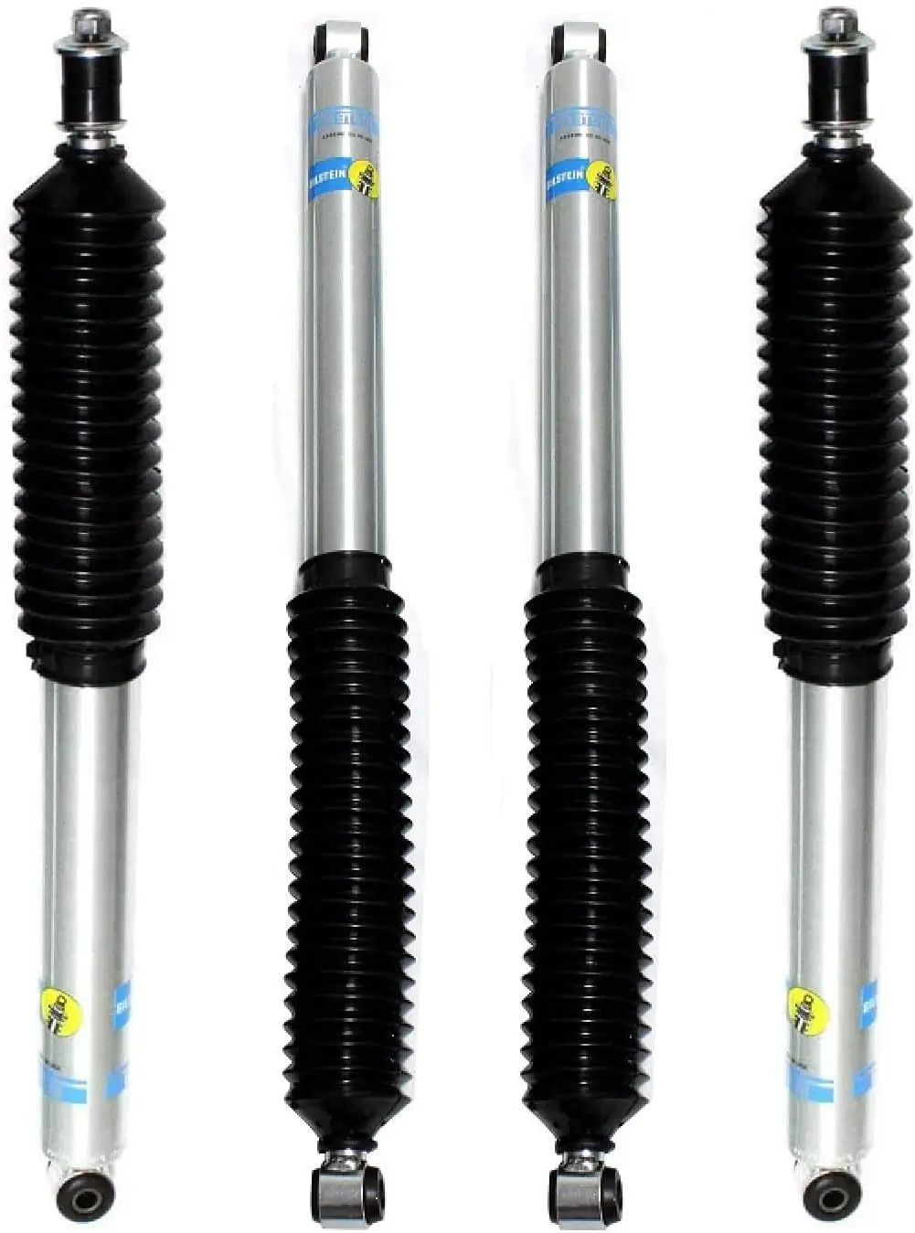 5100 Series Set of Monotube Shocks fits 2005 2016 F250 F350 Super Duty 4WD with 2 Inch Front Lift and 0-2 Inch Rear Lift - Inclu