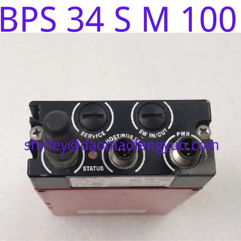 Used Original BPS 34 S M 100 barcode positioning sensor MS 34 103