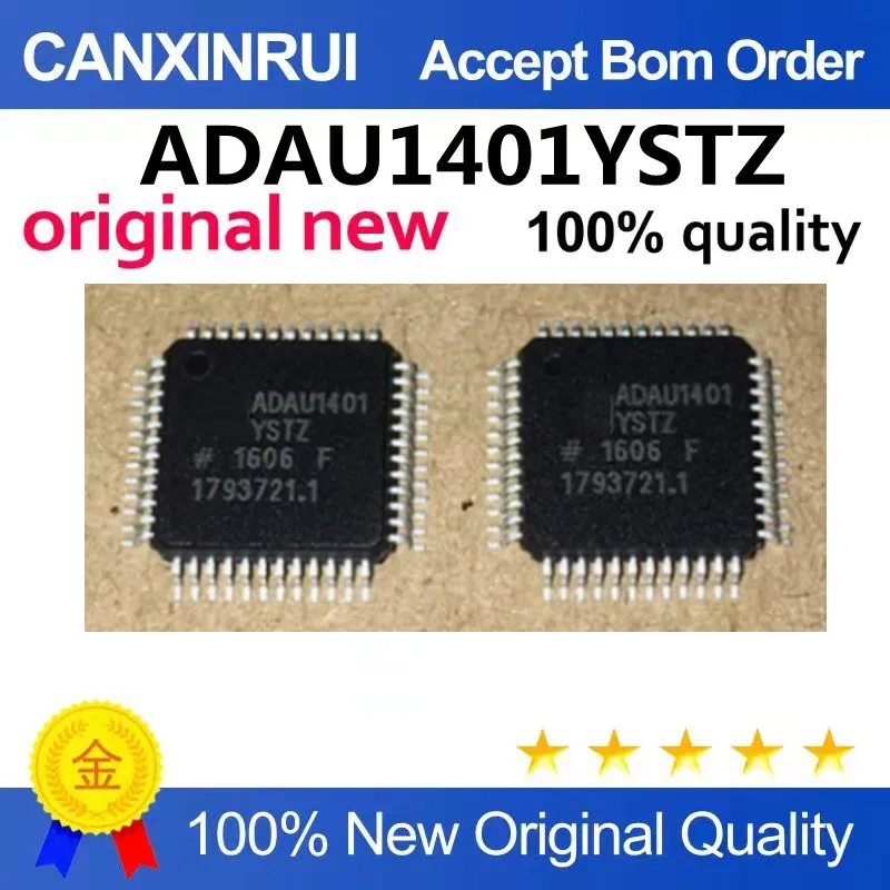 

(5-100piezas) Automotive audio processor ADAU1401YSTZ LQFP-48 package ADI stock can be directly shot
