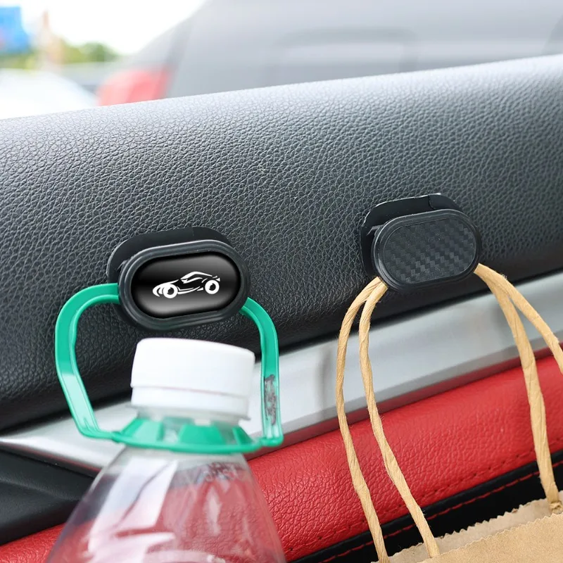 30/20/10/5/1pcs Car Small Hooks Multi-functional Sticky in-car Front Placement Hooks Seat Back Storage Bracket Interior Supplies