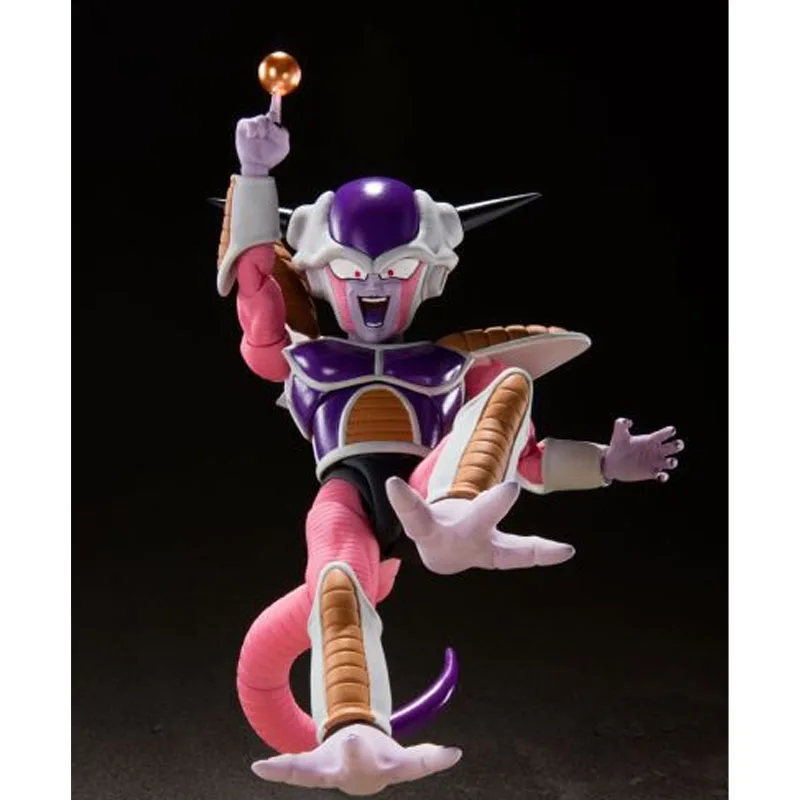 Bandai Echt S.H.Figuarts Anime Figuur Dragon Ball Z Frieza Eerste Vorm + Frieza's Ruimteschip 110mm Action Figure Speelgoed voor Jongens