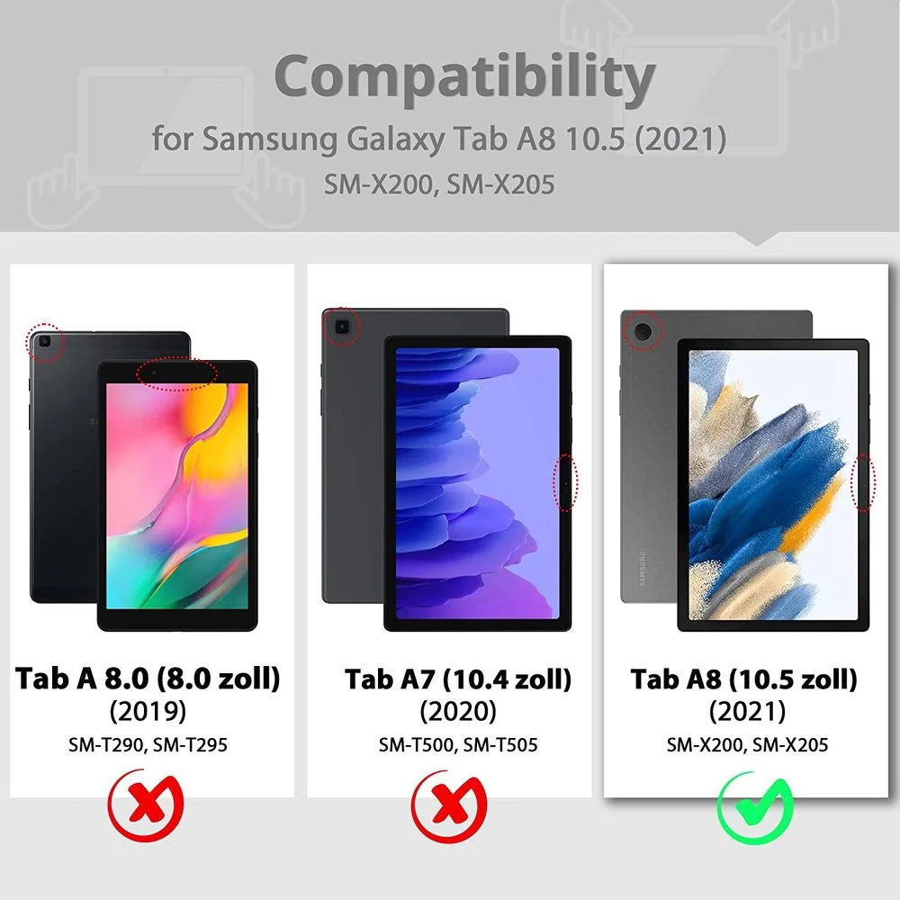 Thumbnail 2 - #36 Low Price Samsung Galaxy Tab A8 Cases Deals