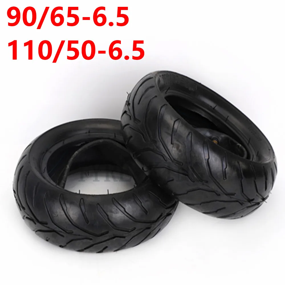 Good Quality 1pcs 90/65-6.5front Tire 110/50-6.5 Rear Tyre for 47cc 49cc MINI POCKET BIKE MINI MOTO TR30 Parts