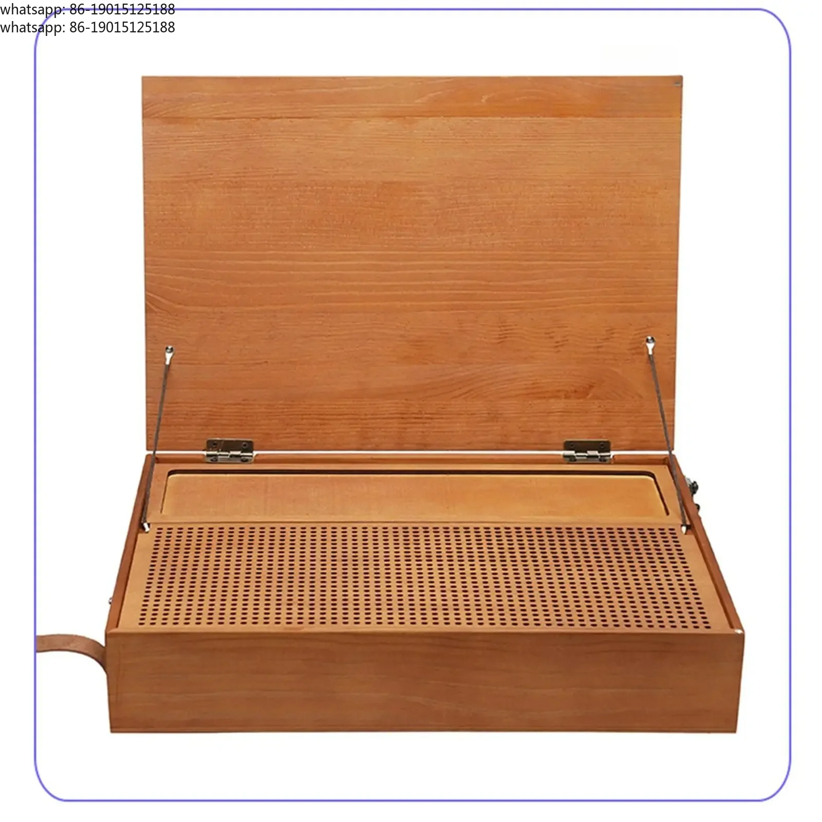 Portable model making box, multi-functional with light, DIY workbench for coloring action characters