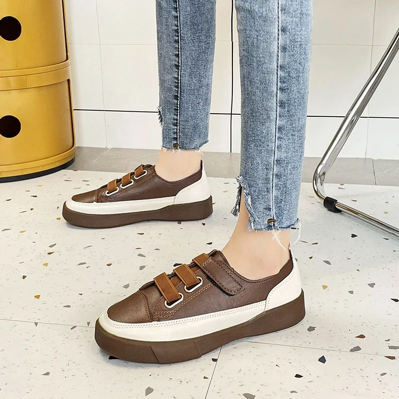 Ladies Sneakers Shoes New Casual Women Shoes Fashion Flat Student Zapatillas Mujer Women\'s Vulcanized Shoes 2022 Autumn