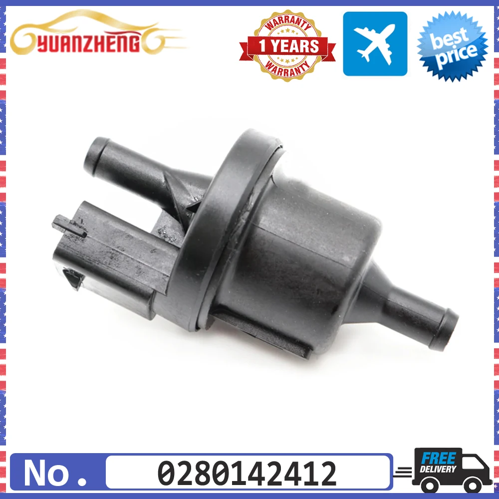 NEW Vapor Canister Purge Solenoid 0280142412 0280142424 For Mazda 5 Volvo V50 C30 Ford Focus 0 280 142 412