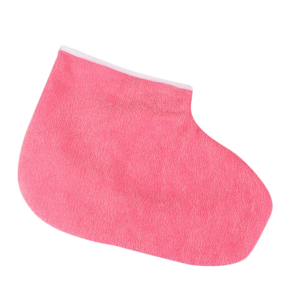 

1Pair Wax Socks Easy to Get on Paraffin Therapy Foot Cover Moisturizing Foot Care for Spa and Home Paraffin Therapy Foort Cover