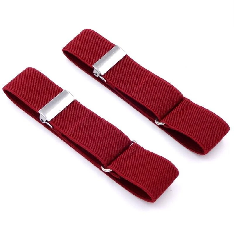 Picture 5: Shirt Sleeve Holders 2.5cm Elasticated Unisex Armbands Sleeve Garter Adjustable Gift Cufflink Business Wedding Groom Accessory
