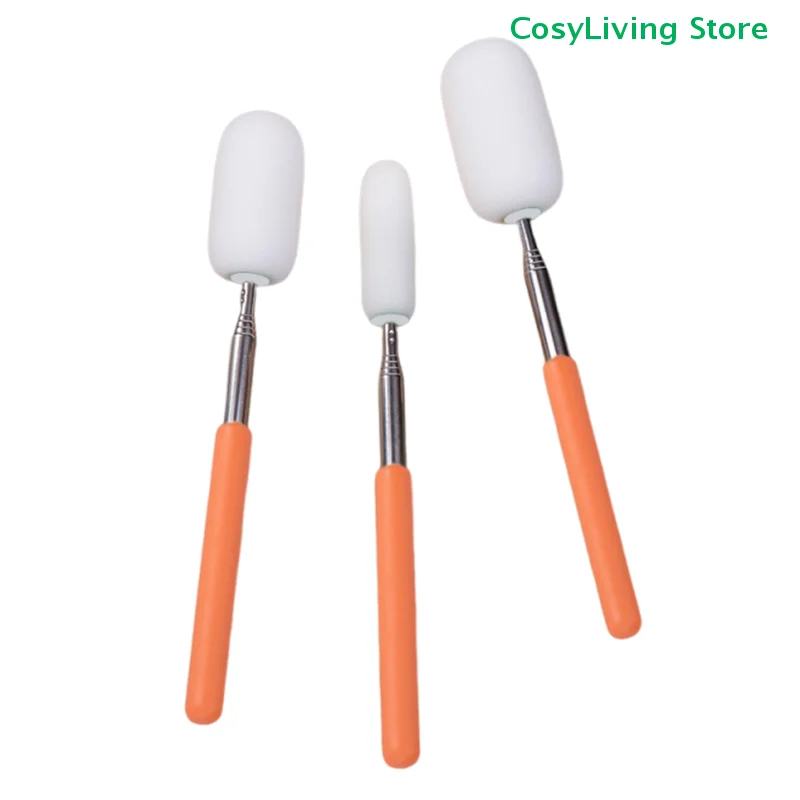 DIY Ceramic Throwing Stick Pottery Trimming Tools Pottery Absorbent Sponge Telescoping Stick Pottery Sculpture Sponge Holder