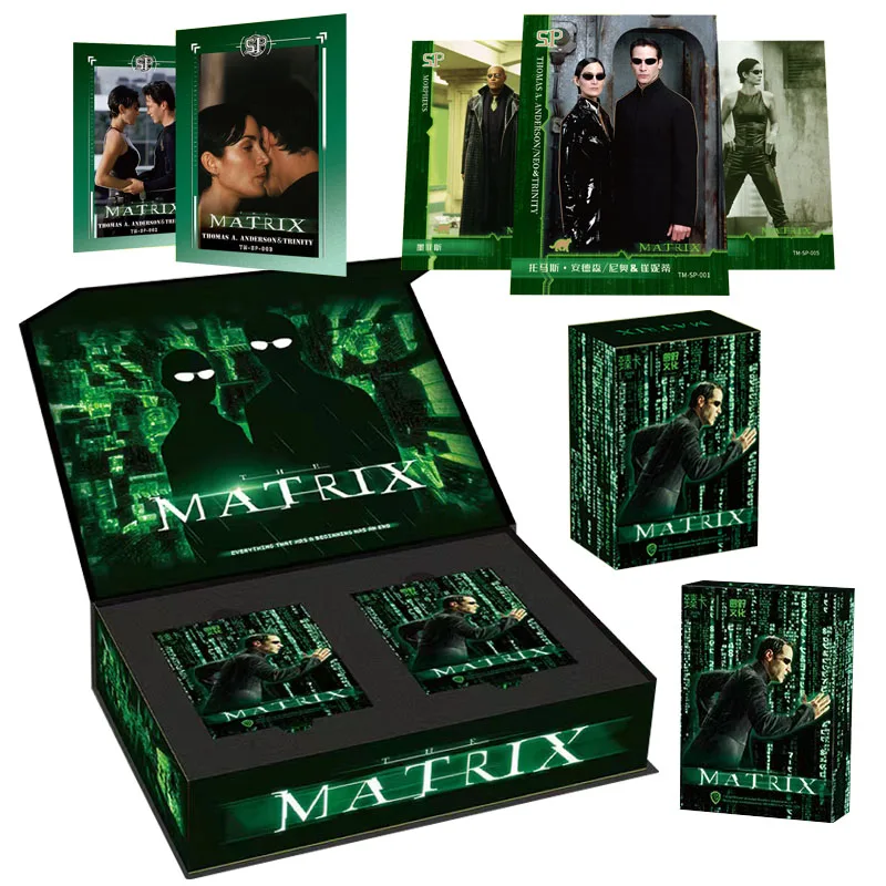 

The Matrix Series Peripheral Collection Cards Booster Box Movie Character Rare Limited TCG Toy Game Card Children Birthday Gifts