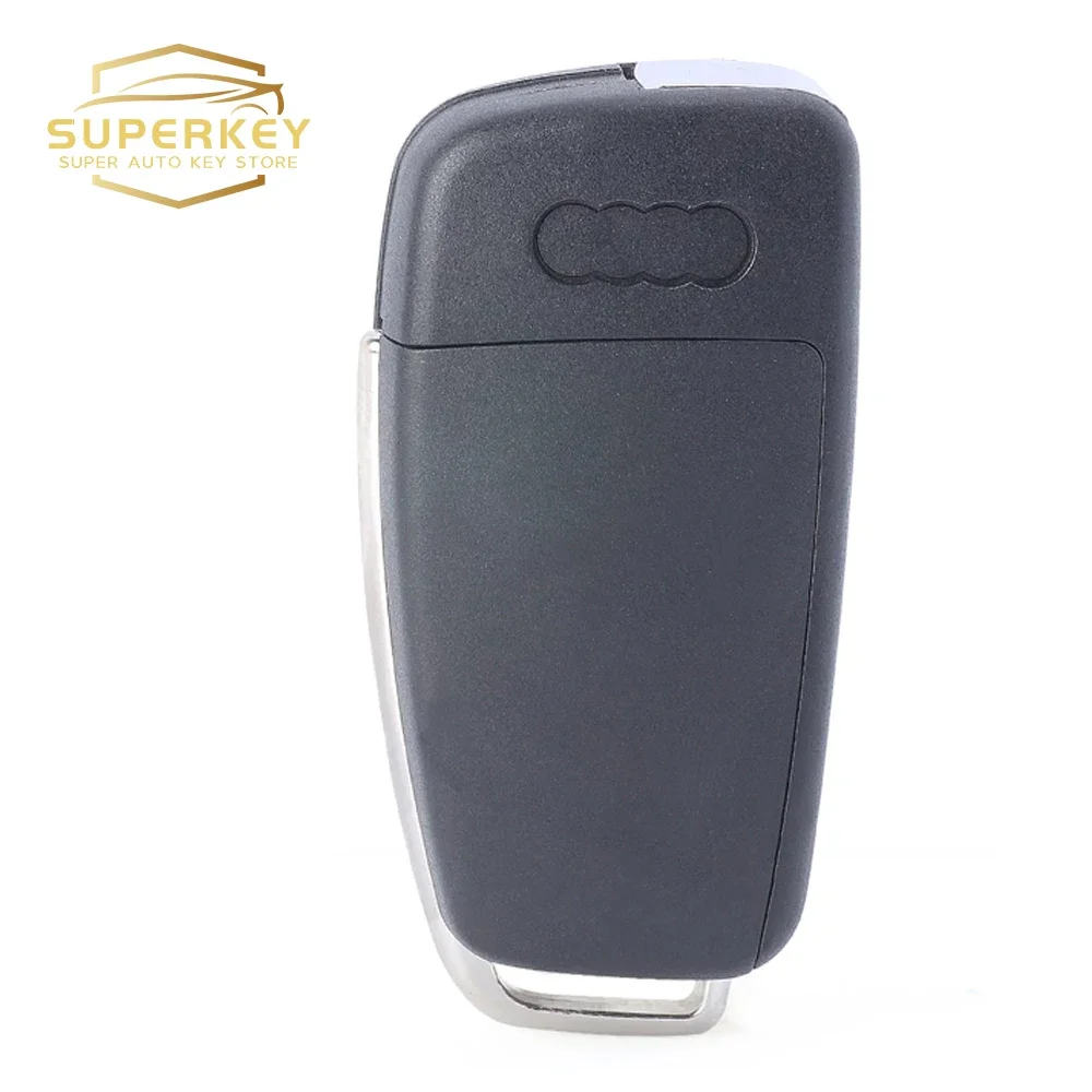 SUPERKEY 8E Chip 315/434/868 MHZ Remote Fob Flip Key For AUDI 2006 -2015 A6 Q7 S6 IYZ 3314 4F0837220R 4F0837220M 4F0837220T