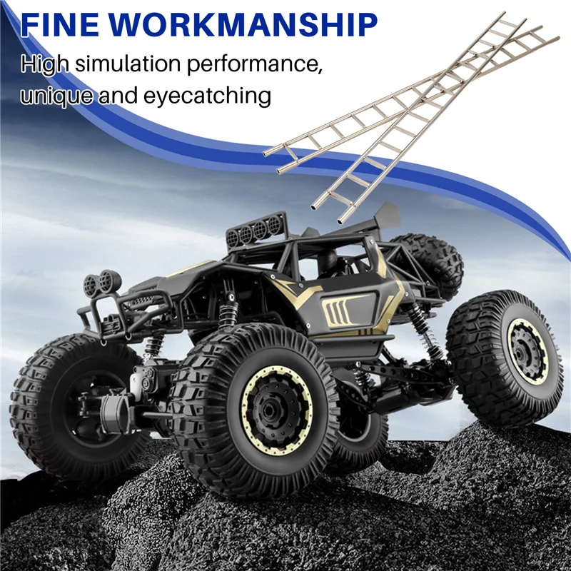 AS96-Metal Simulation Ladder Decoration For 1/10 Traxxas/Axial/Redcat HPI/Arrma/Losi Car Diy Parts