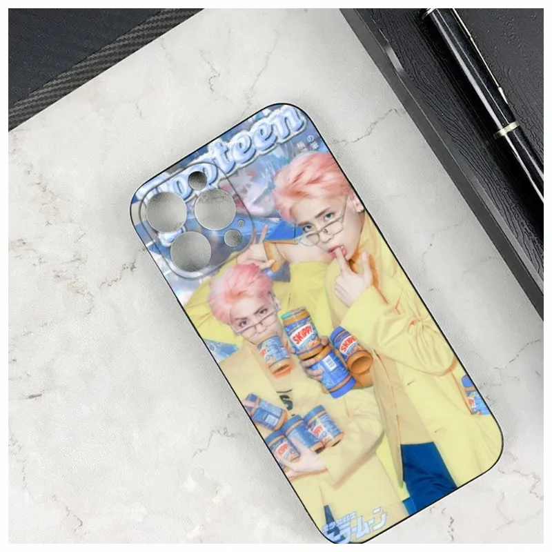 Lonely Jonghyun Lyrics SHINee Phone Case For Iphone 15 14 12 11 13 Pro Max XR 7 8 14 15 plus Soft Phone Covers