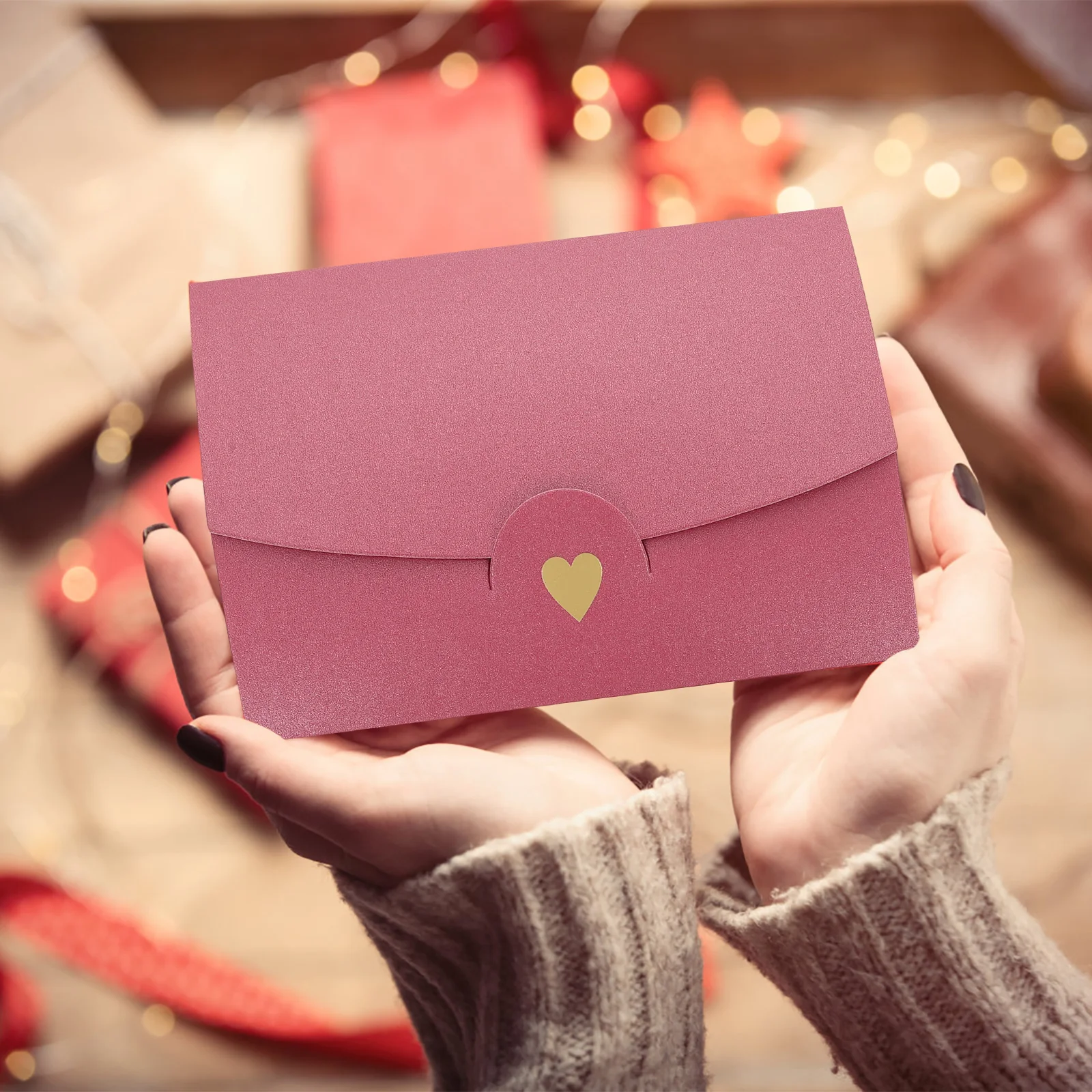

10pcs Love Envelope Valentine Vintage Paper Envelopes for Cards Wedding Invitations Thank You Letters Decorative Festival