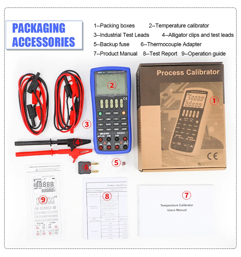 VICTOR 14+ เครื่องสอบเทียบเทอร์โมคัปเปิลเครื่องวัดอุณหภูมิแบบมัลติฟังก์ชั่น RTD เครื่องสอบเทียบอุณหภูมิแหล่งอุณหภูมิ