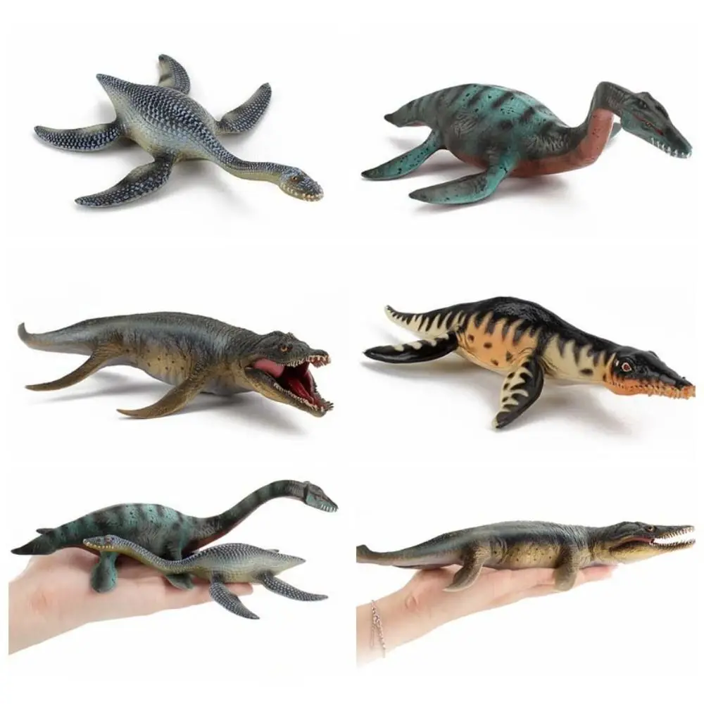 Plesiosaur Prehistoric Biological Model Thalassomedon Kronosaurus Jurassic Ancient Animal Liopleurodon Action Figures