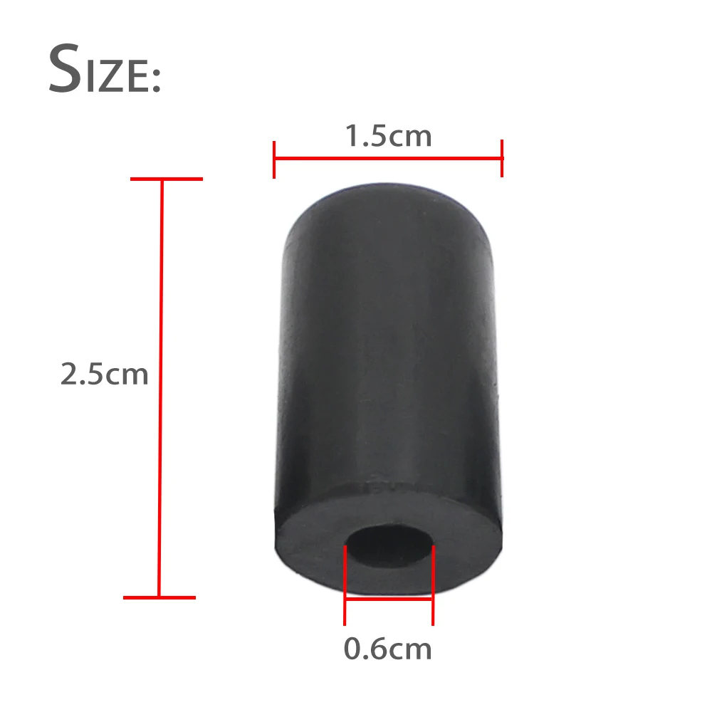 Non-Slip Rubber Pad Mat for Cello, Stop Holder, Musical Instrument Accessories, Stringed, Feet Support, 5 Pcs per Set