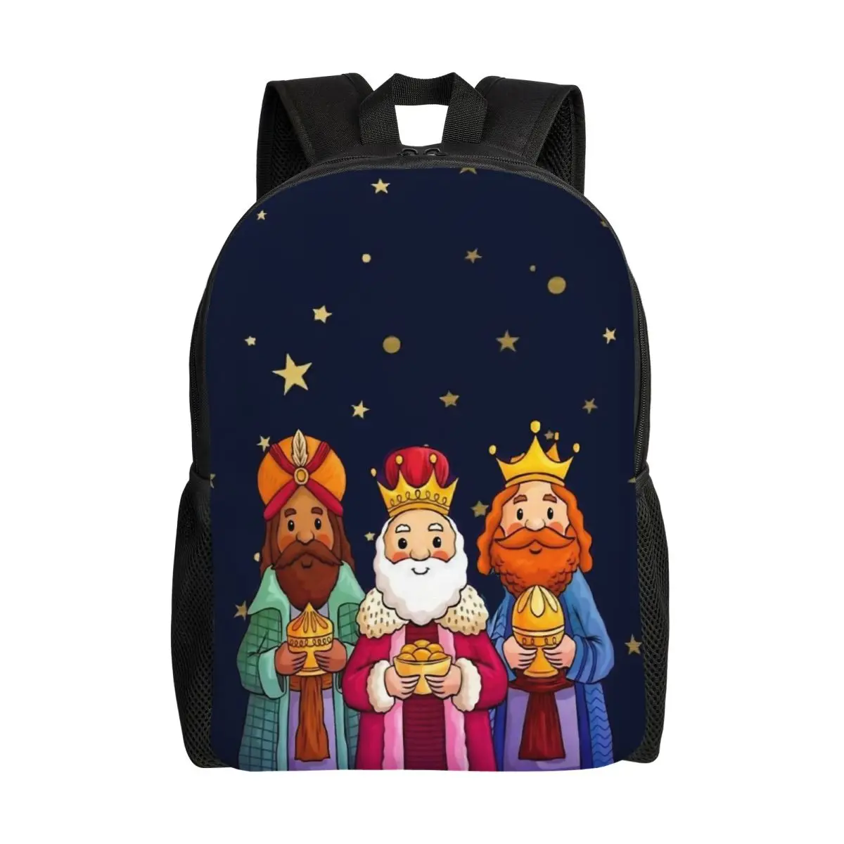 Kid's Dia De Los Reyes Magos Backpack Preschool Kindergarten Backpacks Bags for Girls and Boys