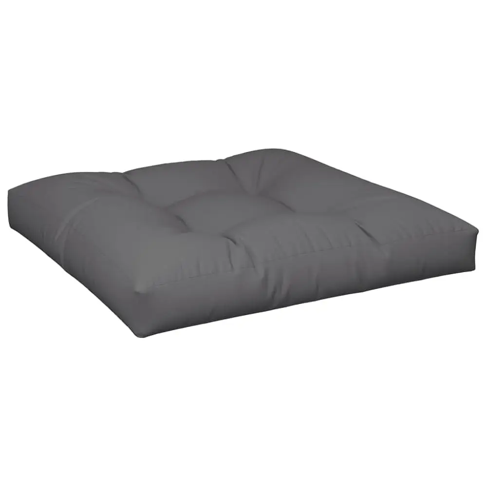 

Pallet Cushion Anthracite 27.6""X27.6""X4.7"" - Indoor/Outdoor Sofa Pad - Water-Resistant Polyester - Ultra-Soft Hollow Fiber