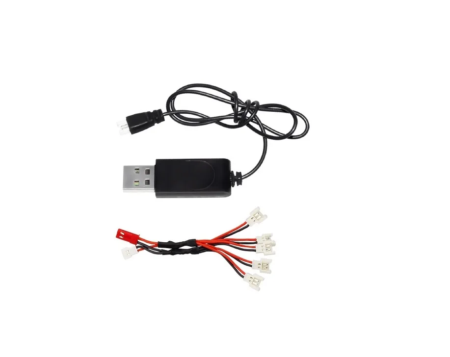 XH2.54 spina 14500 3.7V 500mAh batteria agli ioni di litio/caricabatterie USB per auto con cassone ribaltabile R/C/4WD Twist- Desert Cars R/C