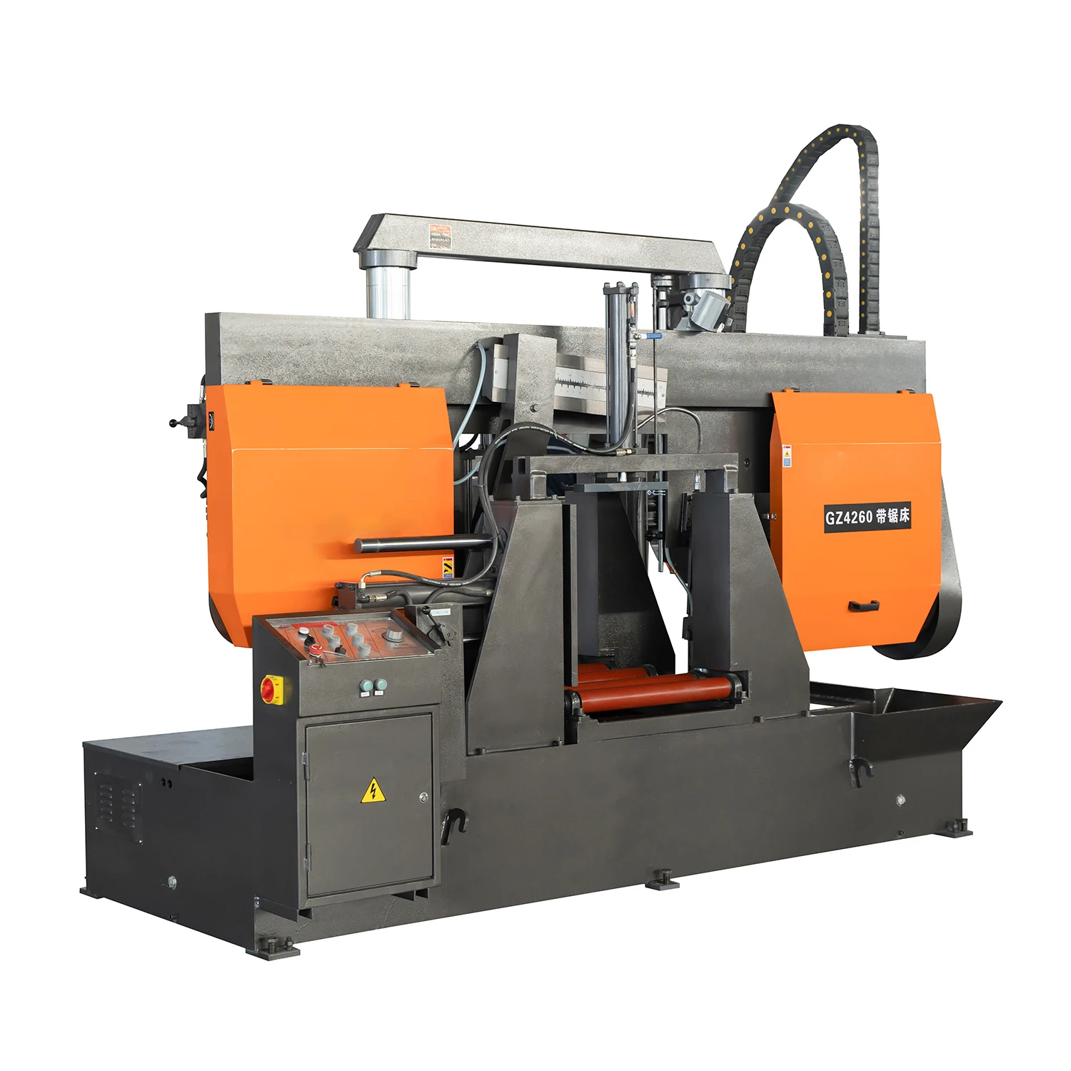 Aluminum Iron Metal Cutting Machinery Horizontal Saw Machines Band Saw Automatic Steel Manual Machines Provided Online Support